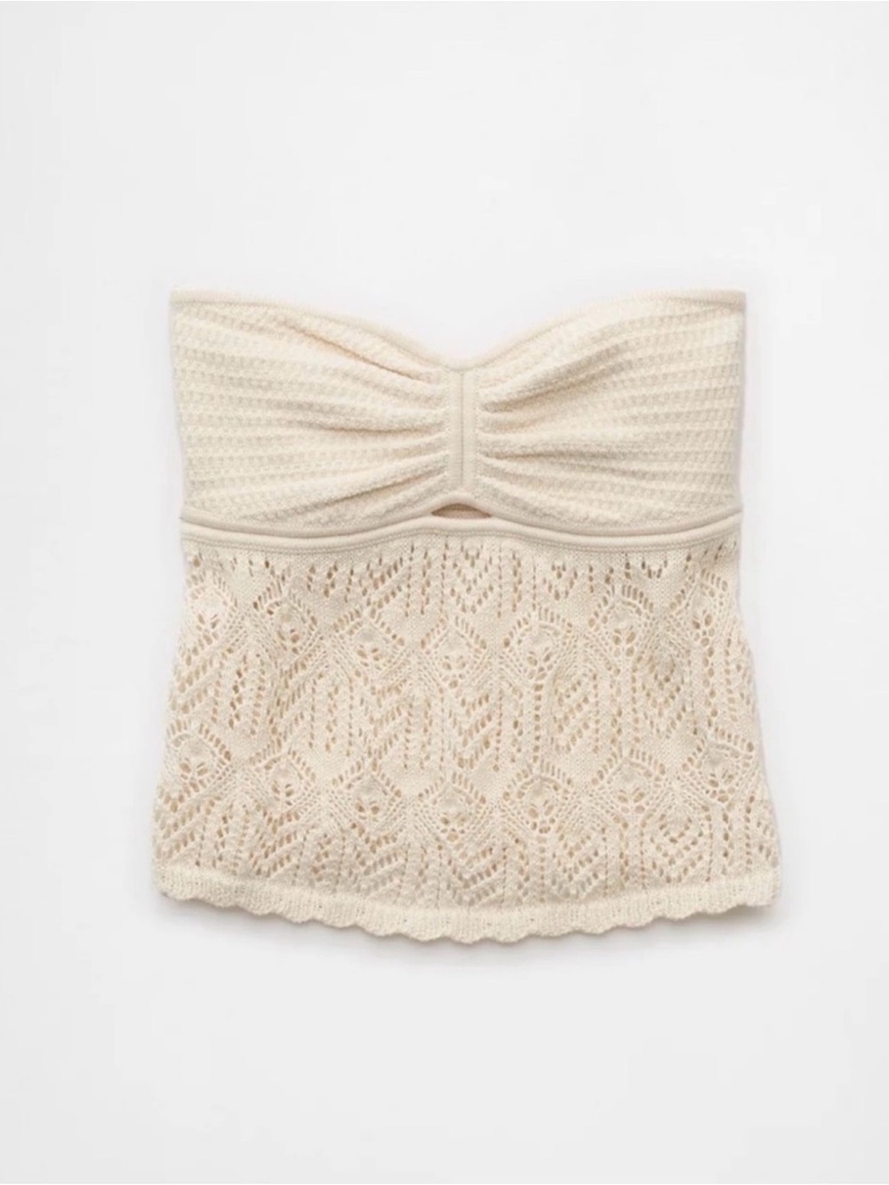 2/$10! American Eagle Large Crochet Tube Top